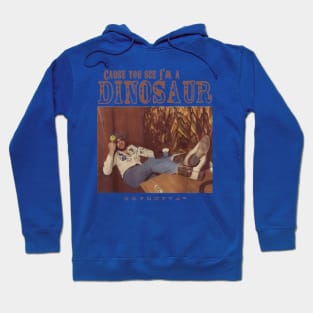 Dinosaur Hank Williams Jr Bocephus Western Southern Retro Hoodie